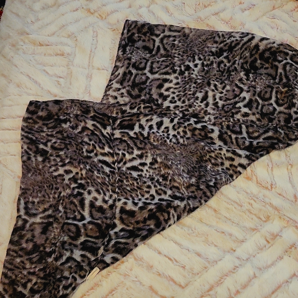 Cheetah Print Neck Scarf